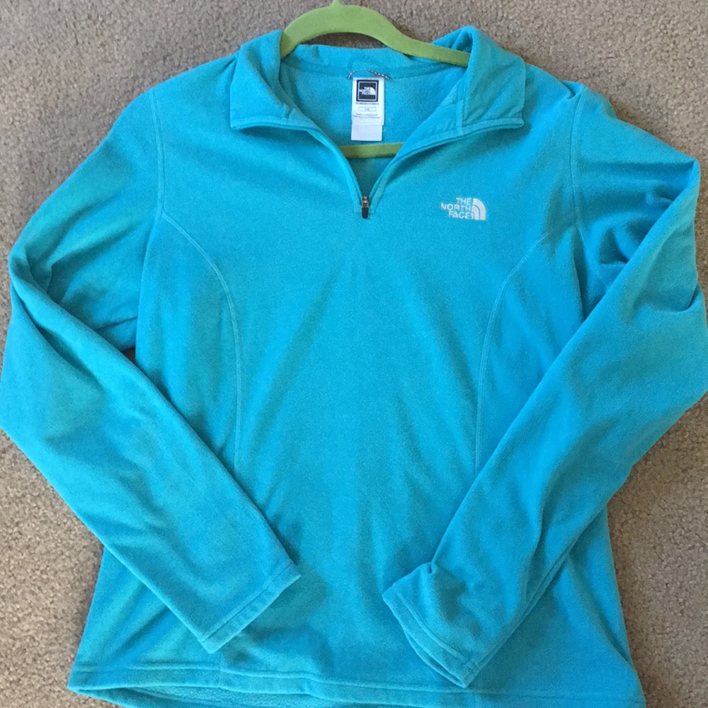 North face pullover quarter zip women’s large